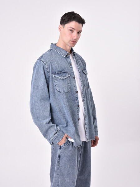 SOBRECAMISA ALEX AZUL