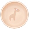 Bowl con ventosa silicona BUBA cloudy rosa claro jirafa