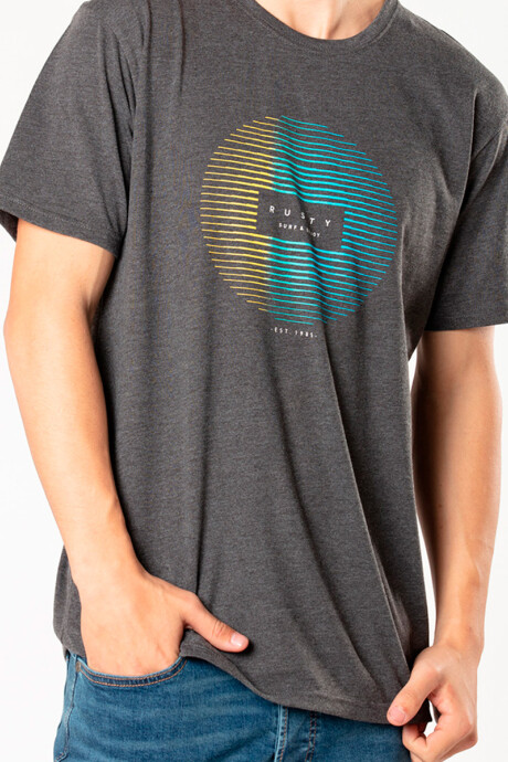 T-SHIRT NOLLY TEEN RUSTY Gris Oscuro