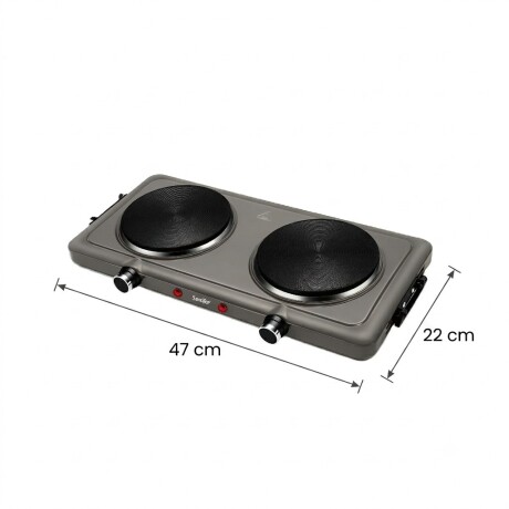 Anafe Eléctrico Doble Hornalla Sonifer 2000w Anafe Eléctrico Doble Hornalla Sonifer 2000w