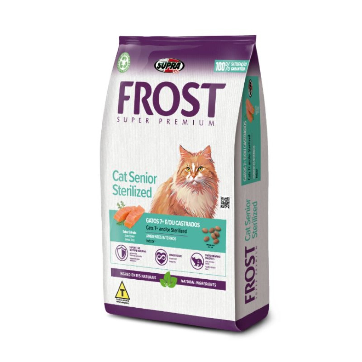 FROST CAT SENIOR STERILIZED X 1.5 KG - Frost Cat Senior Sterilized X 1.5 Kg 