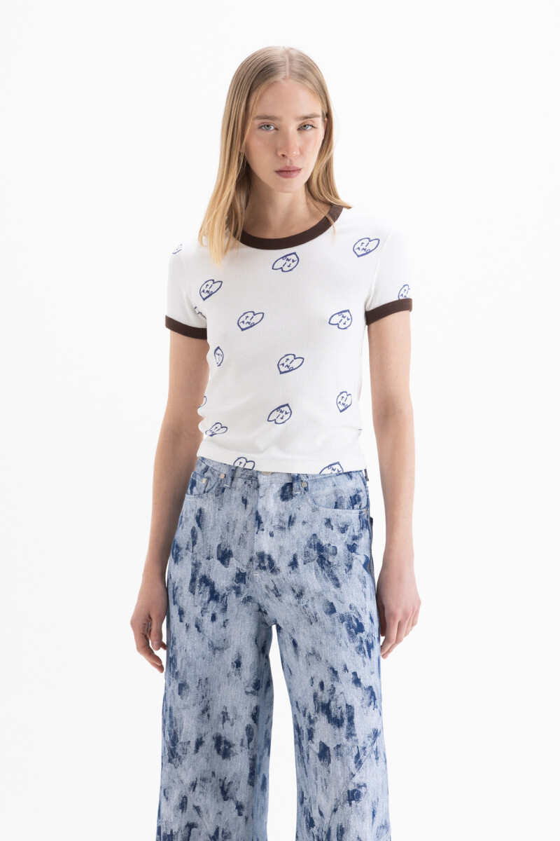 REMERA AMY Blanco
