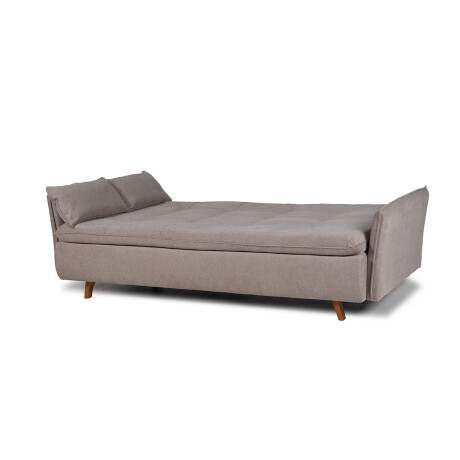 Sofá Cama Maira - C/Brazos - Tela Microfibra 10287 (Tostado)