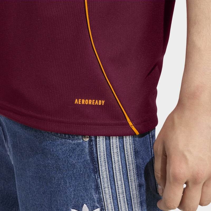 Camiseta Adidas Titular del AS Roma 25/26 Rojo