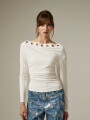 Remera Rivra Marfil / Off White