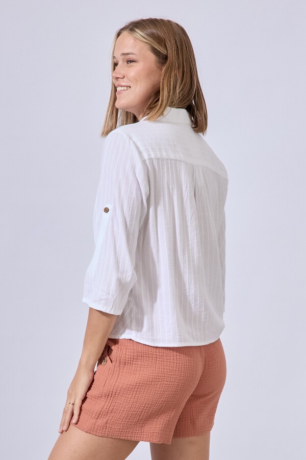 Blusa Algodon BLANCO