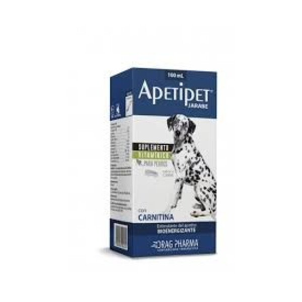 JARABE APETIPET DRAG PHARMA CARNITINA 100ML JARABE APETIPET DRAG PHARMA CARNITINA 100ML