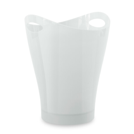 PAPELERA 8,5 LTS POLIPROPILENO BLANCO UMBRA