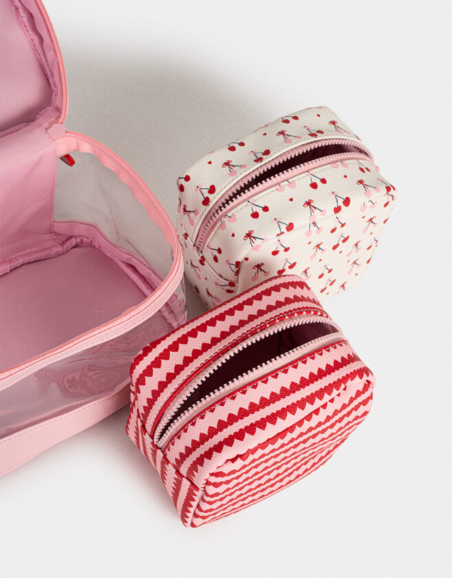 Porta Cosméticos Set De Portacosméticos - Combinacion Bicolor