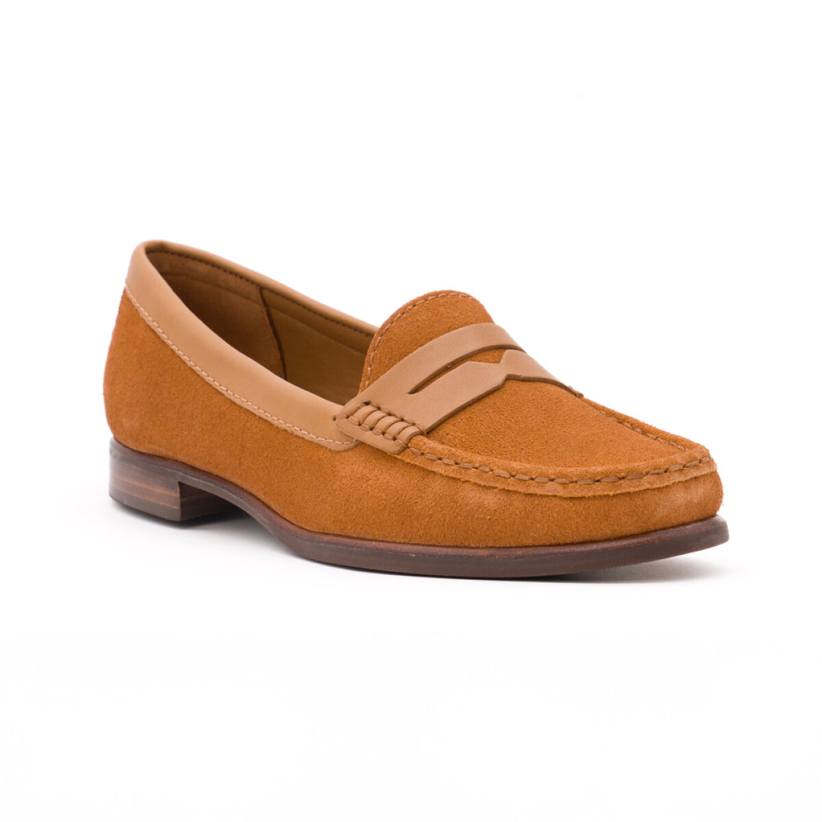 Mocasín CROCO CR SILVER - TAN 