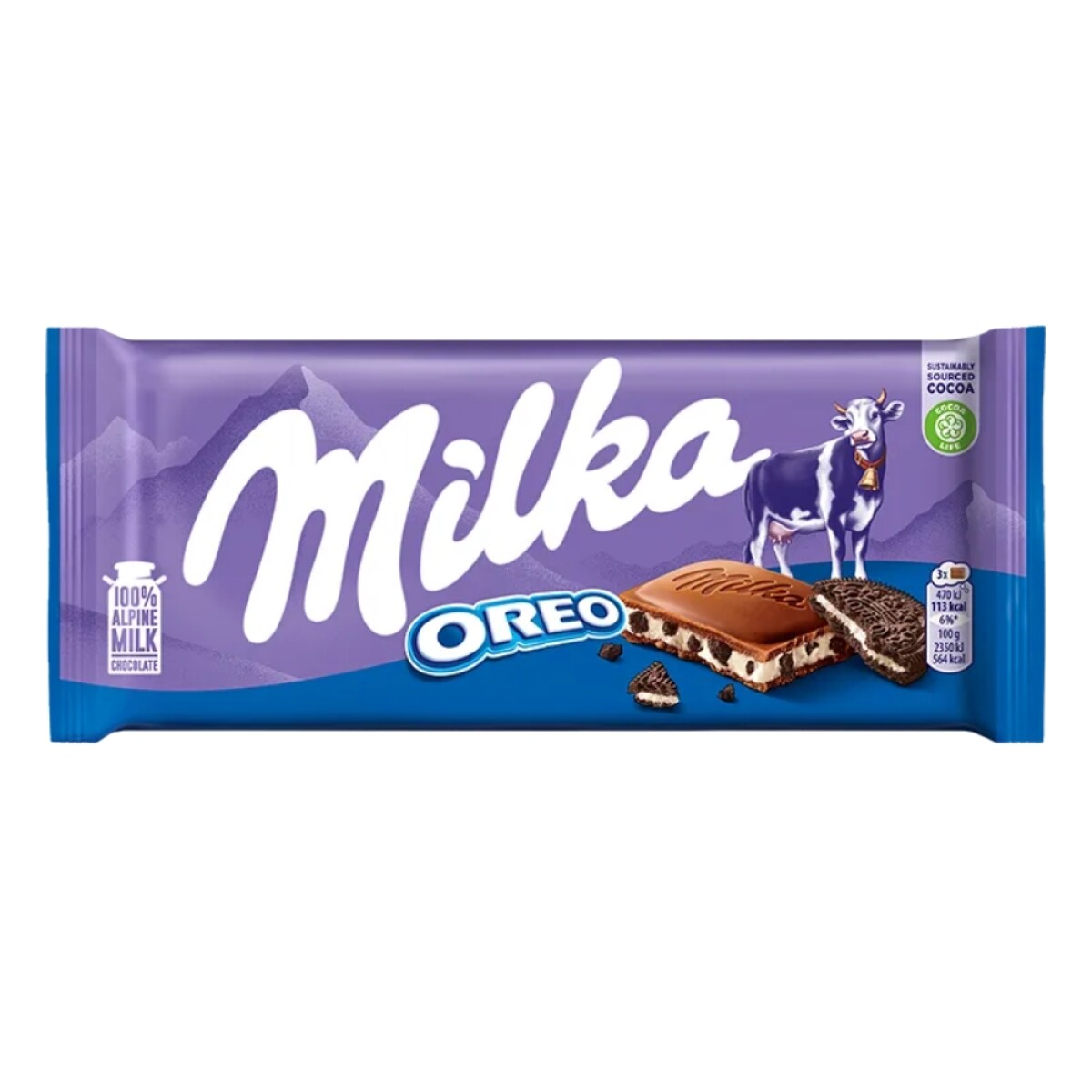 Milka Tableta Y Oreo 100g 