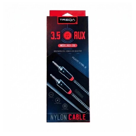 CABLE AUXILIAR 1,5M REFORZADO TELA ALTA CALIDAD CABLE AUXILIAR 1,5M REFORZADO TELA ALTA CALIDAD