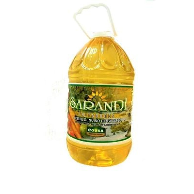 ACEITE DE GIRASOL SARANDI 5 LTS Aceite De Girasol Sarandi 5 Lts
