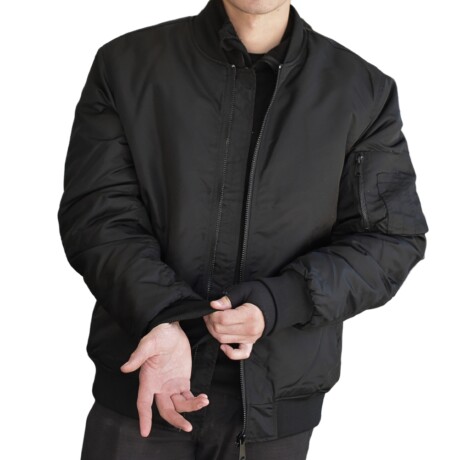 Chaqueta táctica Bomber Ma-1 Negro