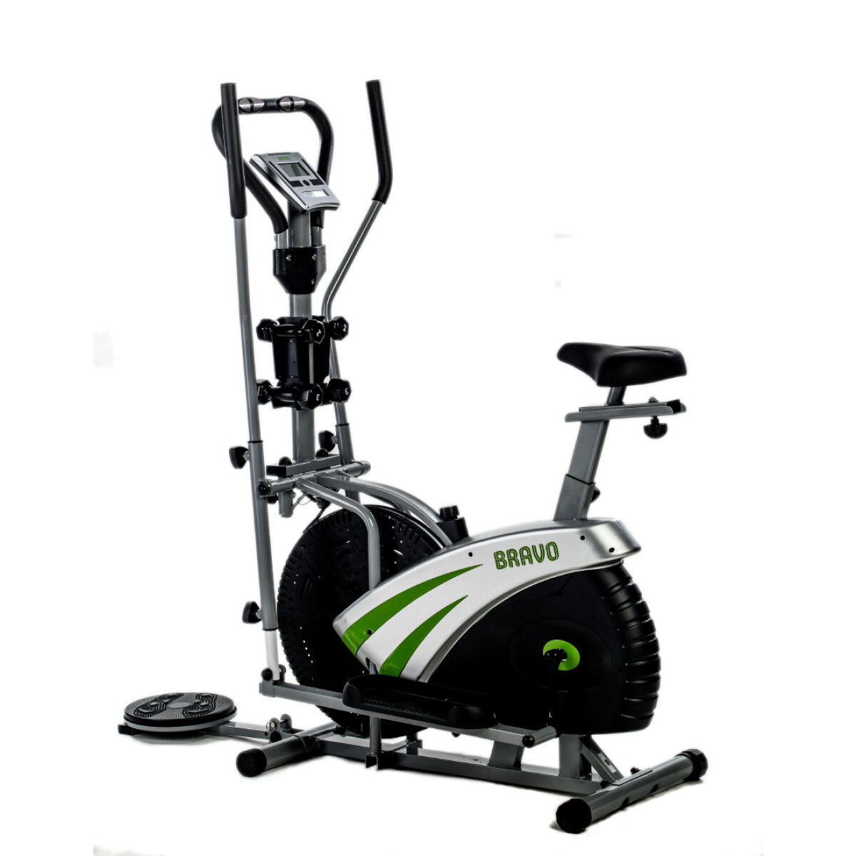 Bicicleta Eliptica Bravo Bike 4 en 1 - Negro/Gris 