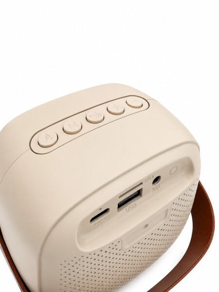 KARAOKE CON MICROFONO BLUETOOTH BLANCO