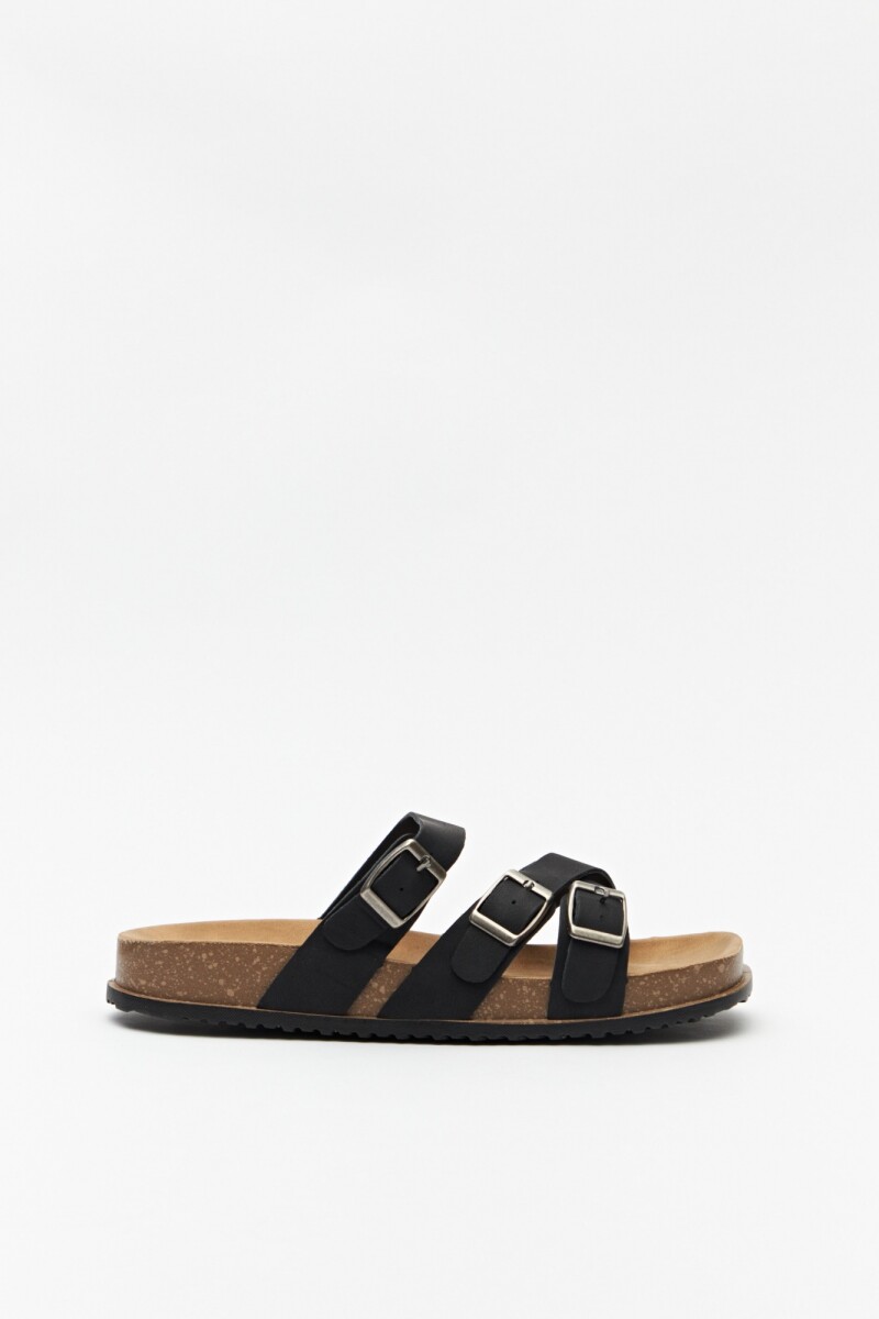 SANDALIA NATIS - Negro 