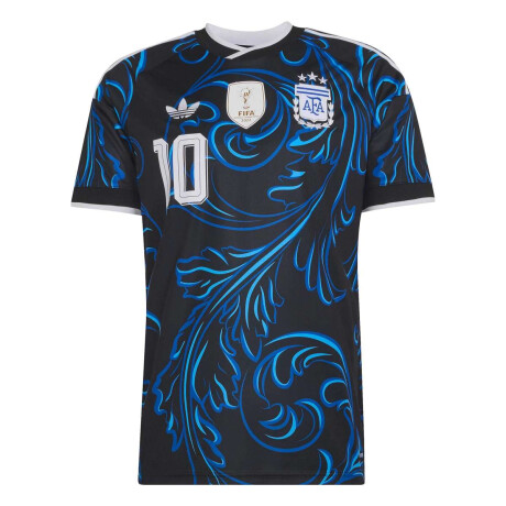 Remera Visitante Selección Argentina 26 De Hombre Negro