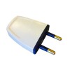 FICHA MACHO 2X10A K MARFIL FICHA MACHO 2X10A K MARFIL