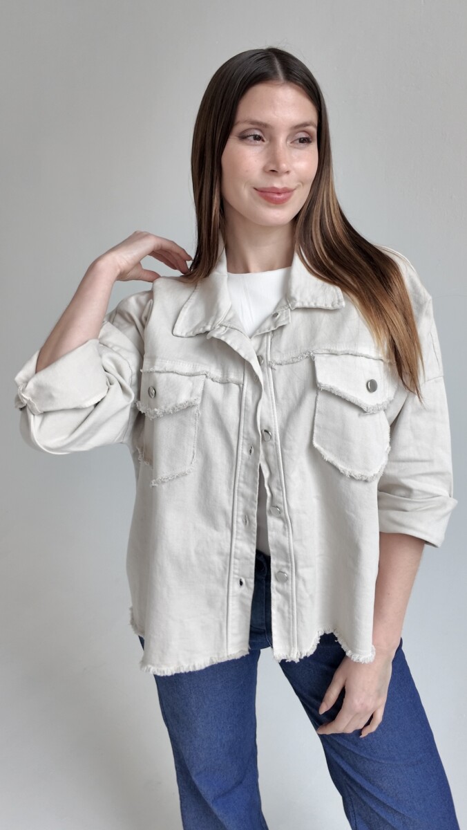 Sobre camisa Alessandrina - Beige 