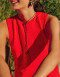 Collares Largos Color Collar Largo Beads Facetados - Negro