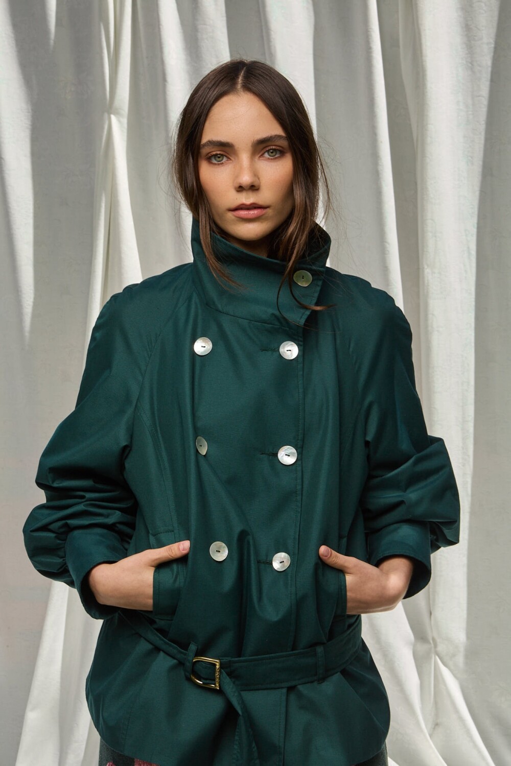 Colette Trench Verde