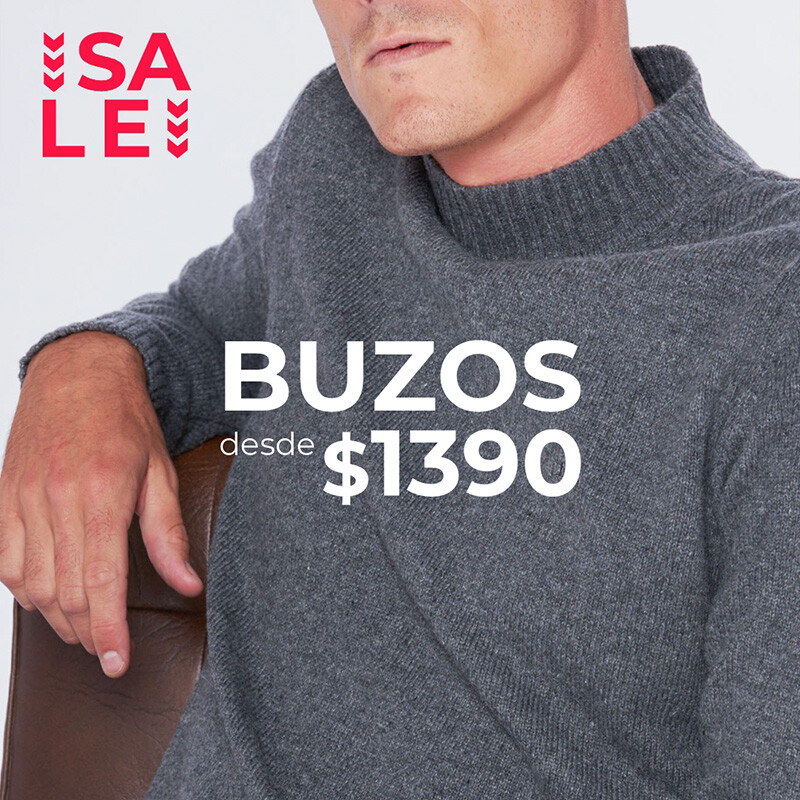 SALE - buzos desde $1390