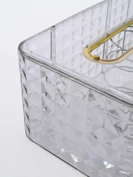 ORGANIZADOR PARA PAÑUELOS TRANSPARENTE