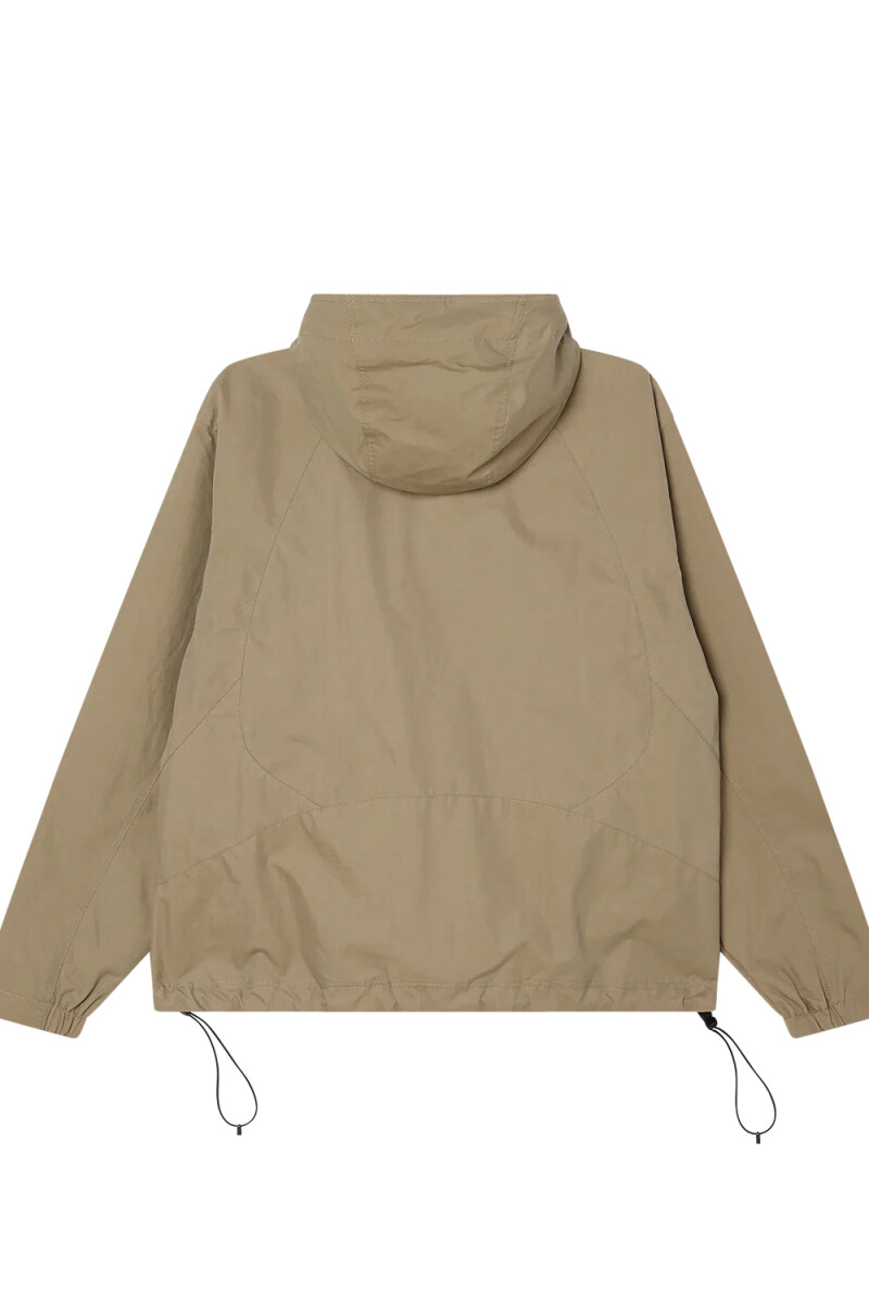 OBEY SOTA SHELL JACKET Marron