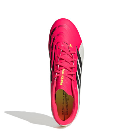 Championes Unisex Adidas Futbol 11 Predator Club Firm Ground Rojo - Negro