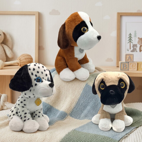 Peluche Perro Sentado Diseño Surtidos 40 cm U