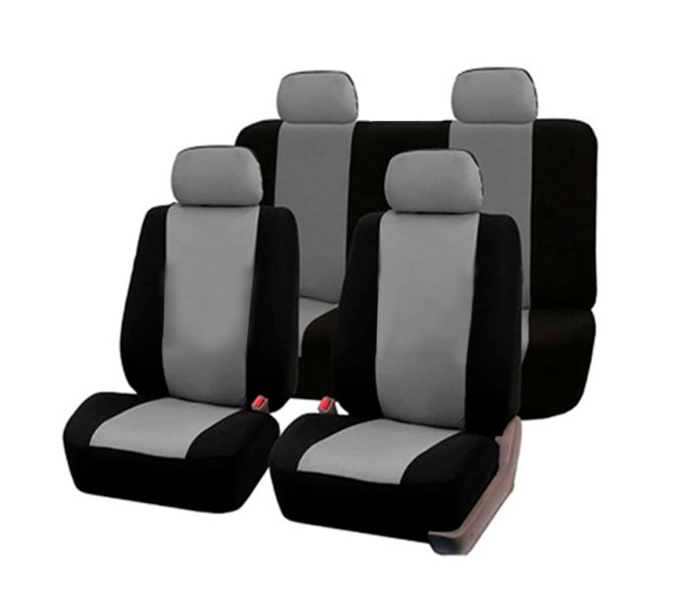 CUBRE ASIENTO - GTS 001 NEGRO-GRIS GTS 