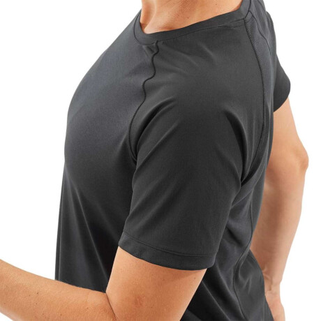 Salomon Remera Manga Corta Outline Ss Tee W Para Mujer Negro