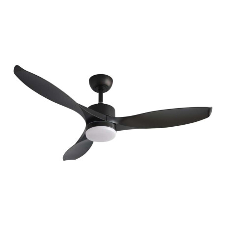 Ventilador de Techo Practic Life FS52011 con Luz LED y Control Remoto Negro