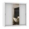 Ropero Placard 3 Puertas Corredizas 1 Espejo Monaco Blanco