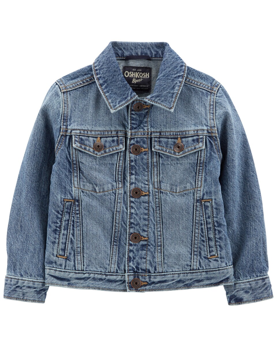 Campera jean clásica. Talles 2-5T 