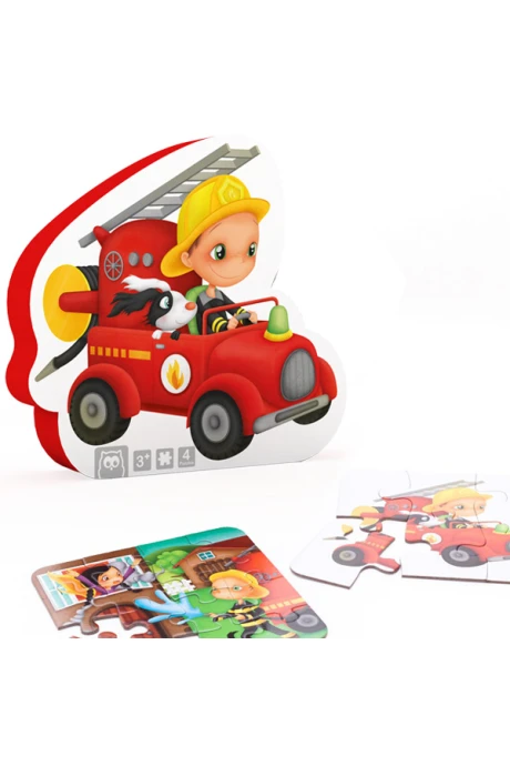 4 PUZZLES BOMBEROS 4 PUZZLES BOMBEROS