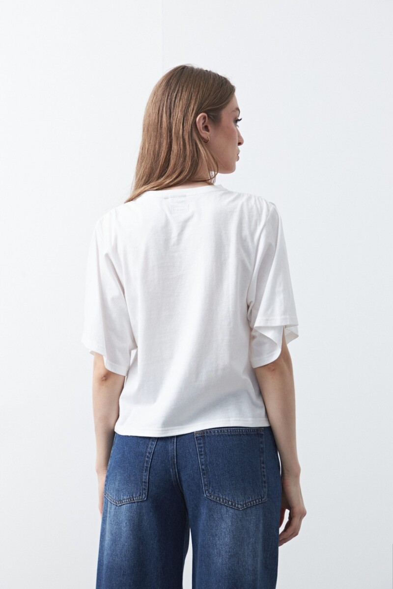 REMERA ALGARROBO Blanco