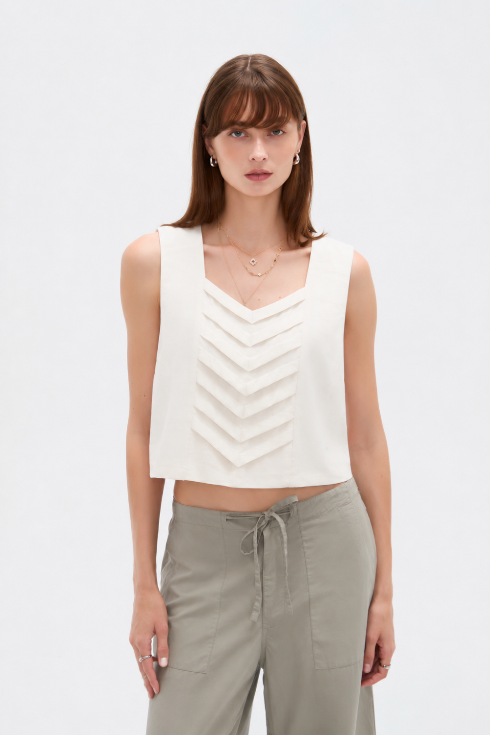 Musculosa Yindel Crudo / Natural