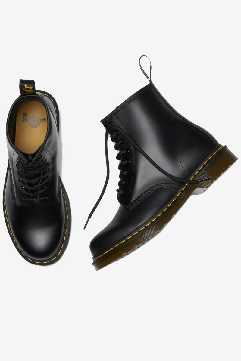 1460 Black Smooth Negro