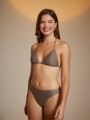 Top+bikini Twist Taupe / Mink / Vison