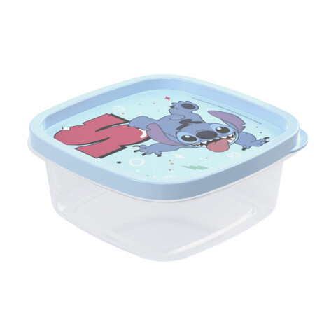 Pote Plástico Stitch 580 ml TURQUESA