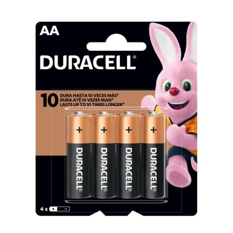 Pack X4 Pilas Duracell Alcalinas Aa 001