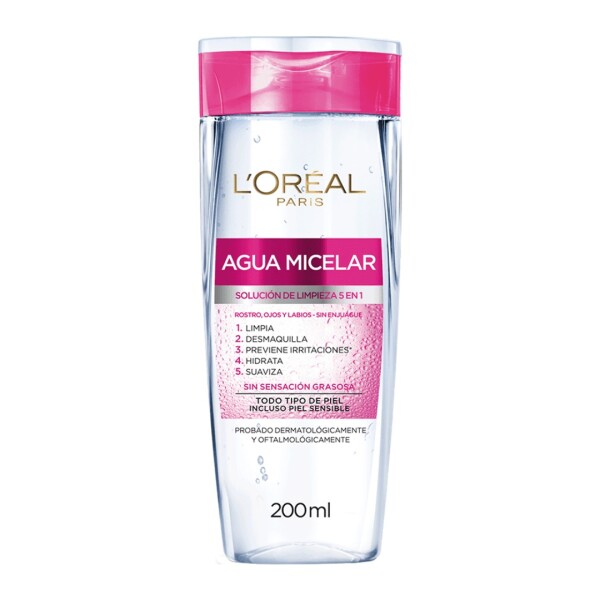 Agua Micelar Hydra Total 5 200ml - L'oréal Agua Micelar Hydra Total 5 200ml - L'oréal