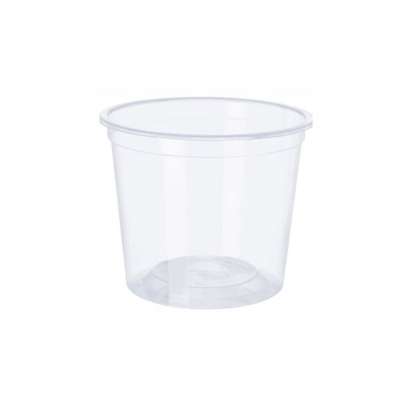 POTE PP 175 ML TRANSPARENTE SIN TAPA TRANSPARENTE