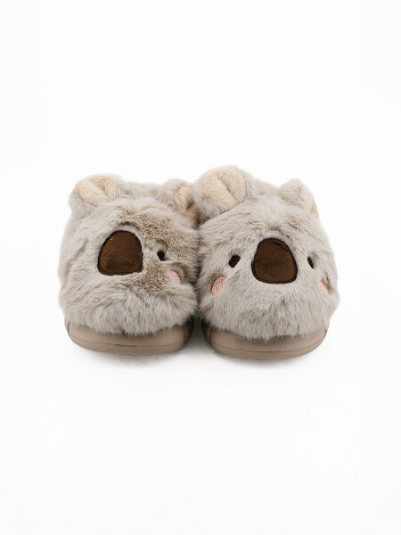 PANTUFLA BEIGE