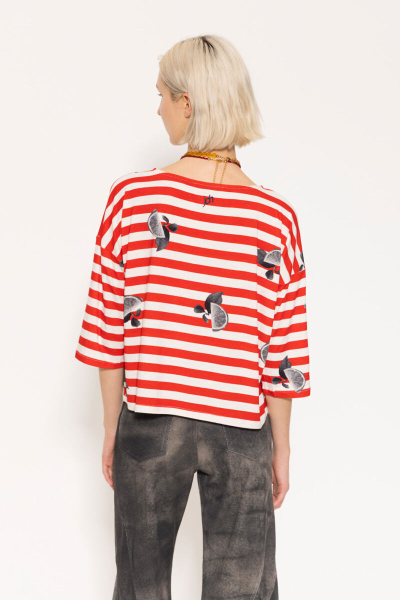 REMERA TOSCANA Rojo