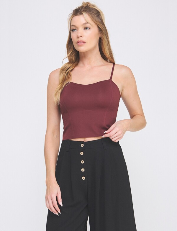 Top Crop Corse BORDEAUX