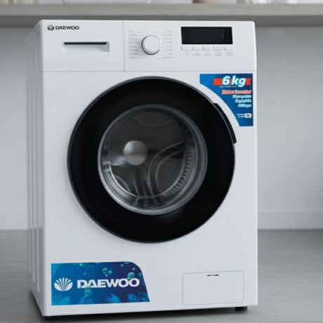 Lavarropas Daewoo Carga Frontal Inverter 6kg | Color blanco Lavarropas Daewoo Carga Frontal Inverter 6kg | Color blanco