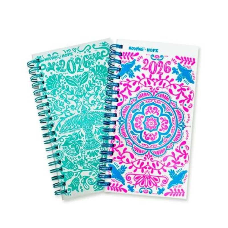 Agenda Pocket Hope Mooving semana a la vista espiral 2026 Agenda Pocket Hope Mooving Semana A La Vista Espiral 2026